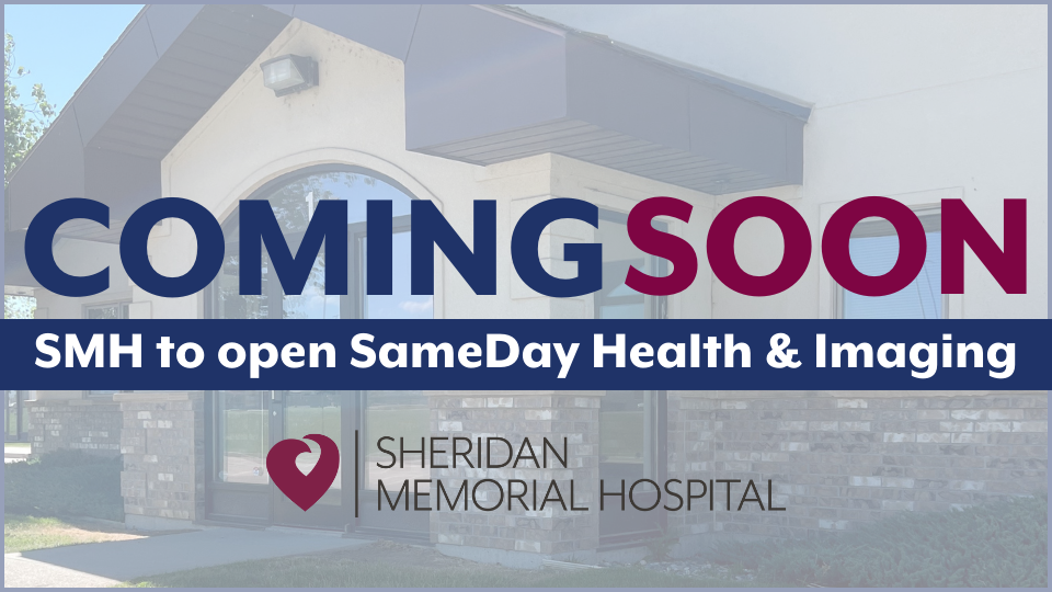 Coming Soon - SMH to open SameDay Health & Imaging